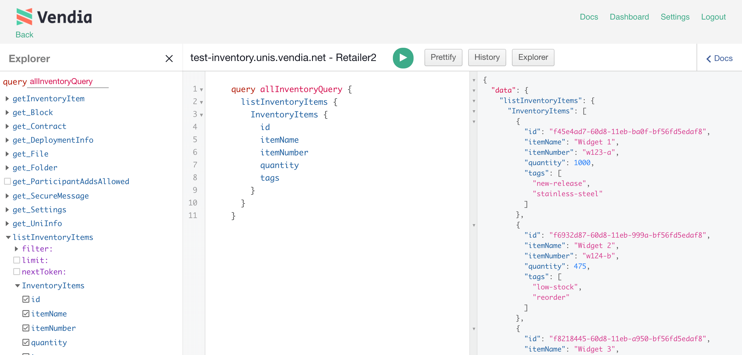 Image of Unfiltered Query